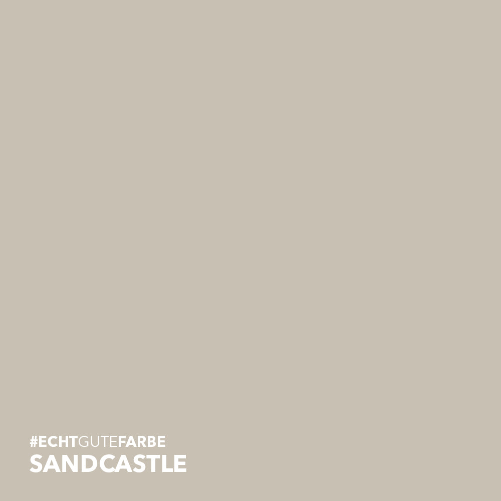 Wandfarbe Sandcastle