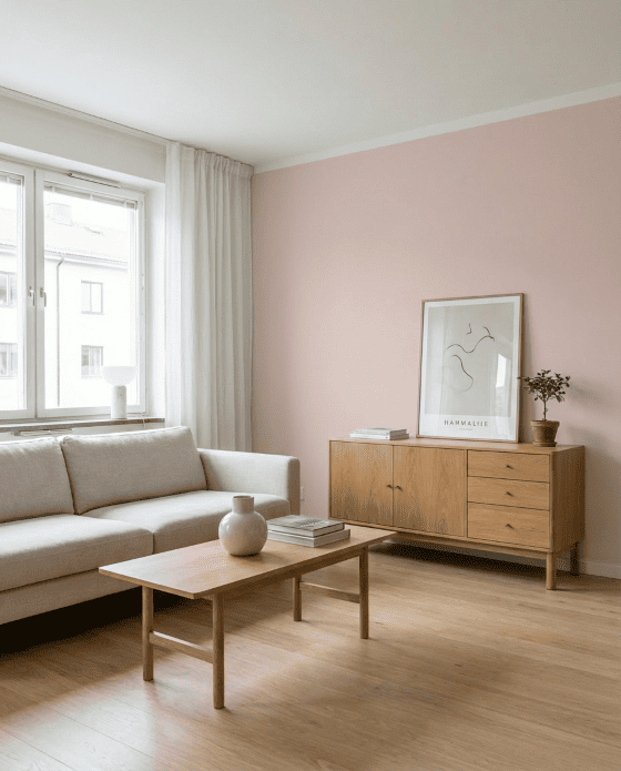 Hochwertige Wandfarbe Baby Rose bei Lignocolor kaufen