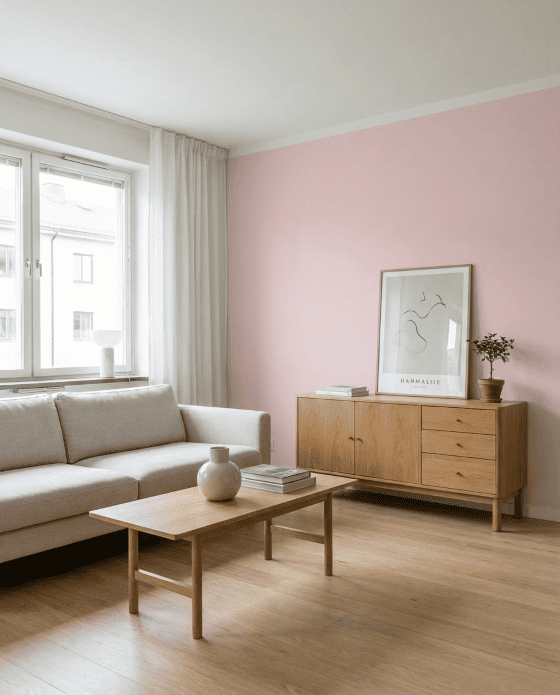 Hochwertige Wandfarbe Romantik Rosa bei Lignocolor kaufen