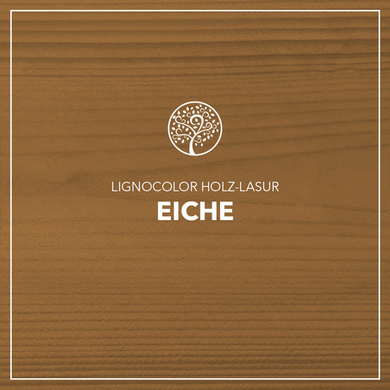 Lignocolor Holzlasur für Außen Eiche