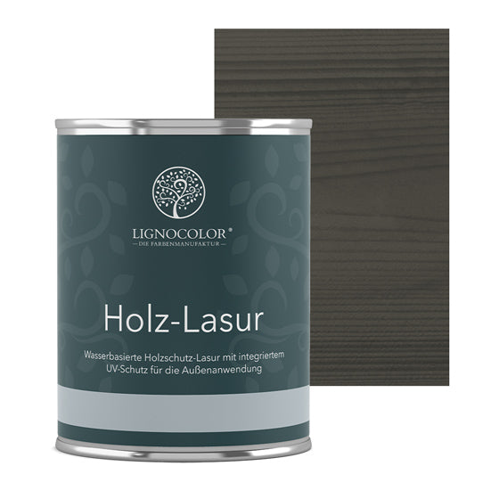 Lignocolor Holzlasur für Außen Graphitgrau