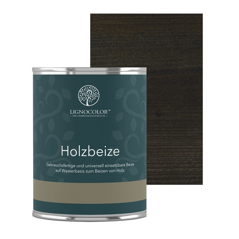 Lignocolor Holzbeize Schwarz