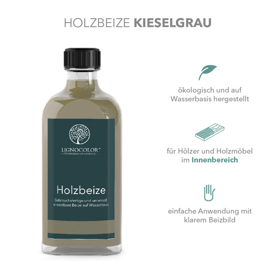 Holzbeize Kieselgrau Eigenschaften
