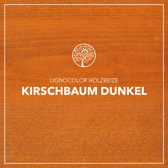 Holzbeize Kirschbaum dunkel Farbtonbild