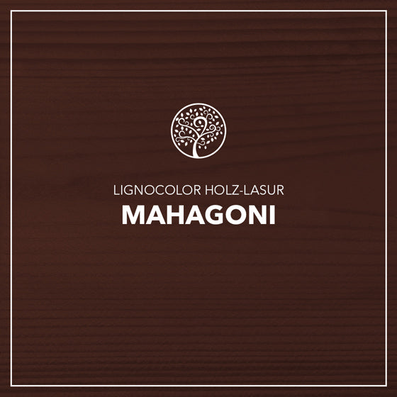 Lignocolor Holzlasur für Außen Mahagoni