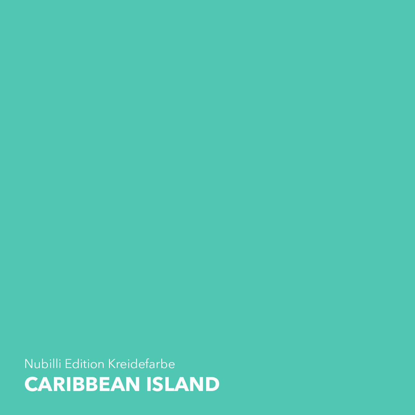 Kreidefarbe Nubilli Edition Caribbean Island