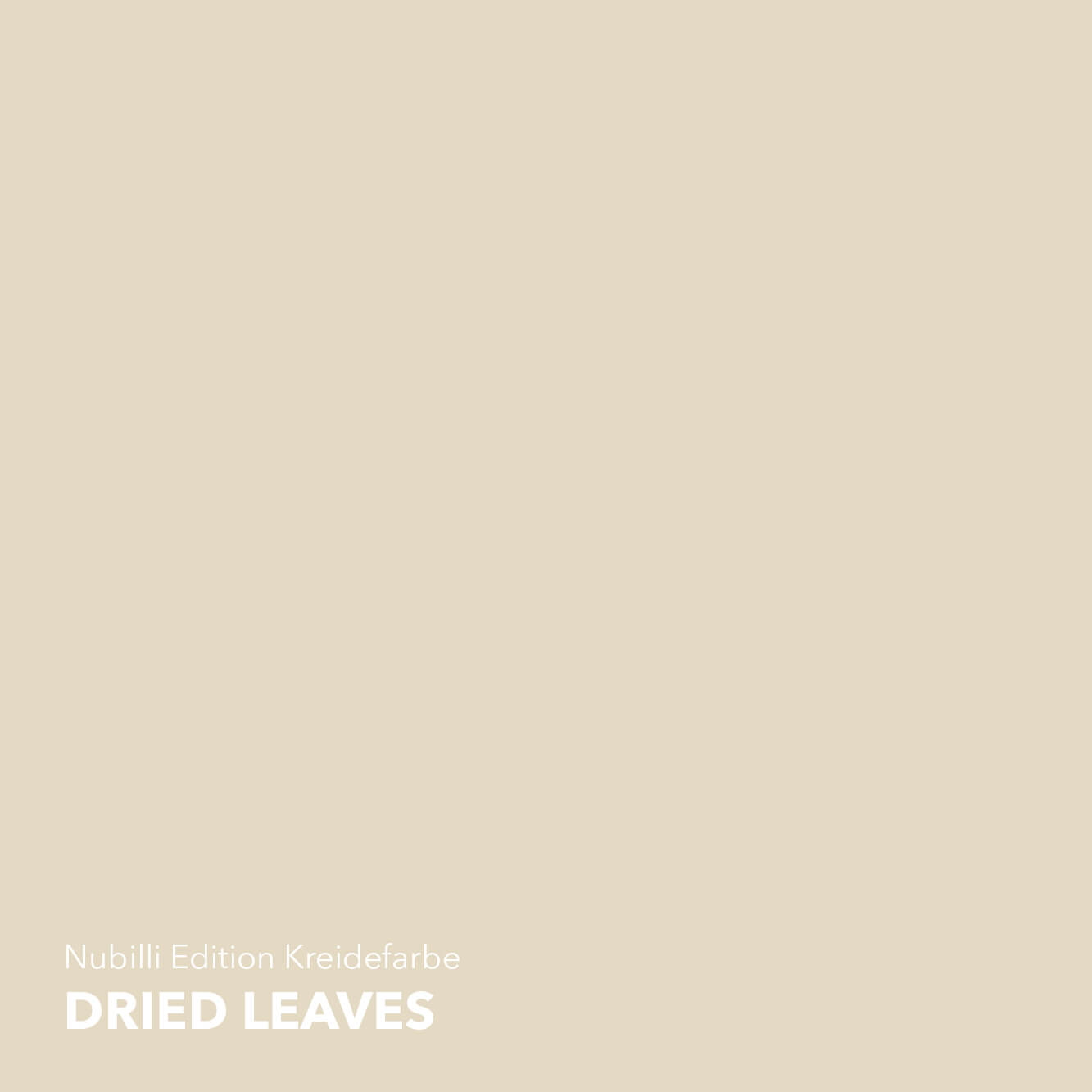 Wandfarbe Nubilli Edition Dried Leaves