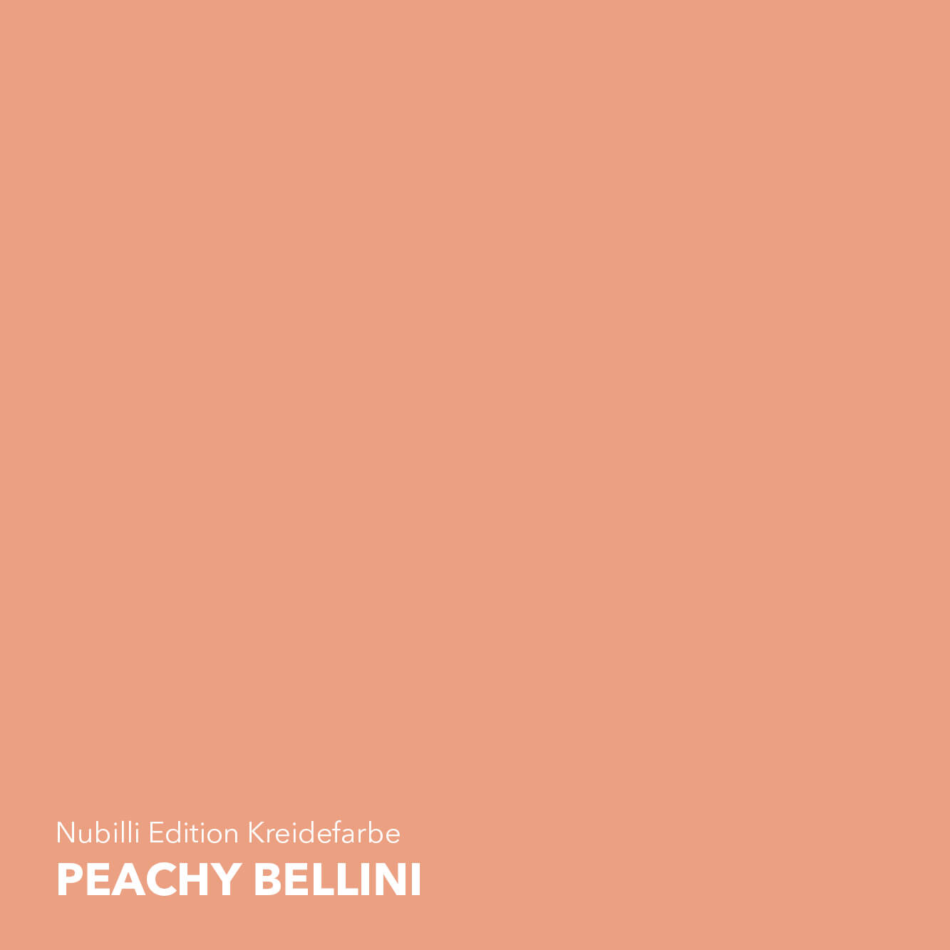 Wandfarbe Nubilli Edition Peachy Bellini