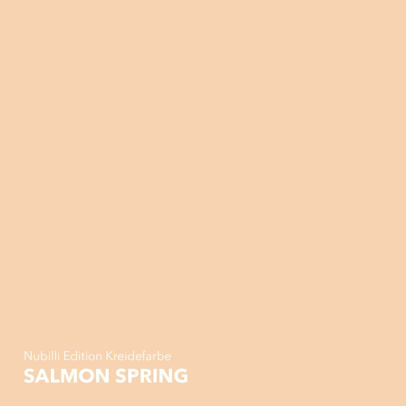Wandfarbe Nubilli Edition Salmon Spring