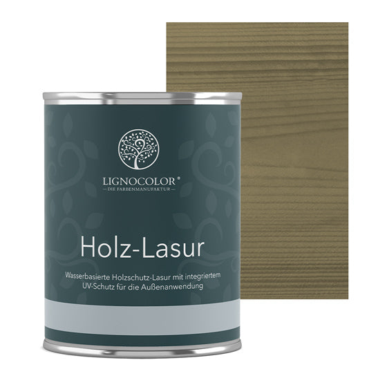 Lignocolor Holzlasur für Außen Olivgrau