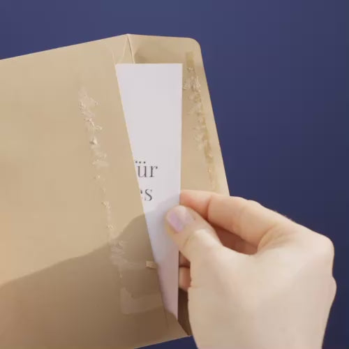 Video laden: Streich-Gutschein als Postkarte