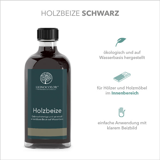 Holzbeize Schwarz Eigenschaften