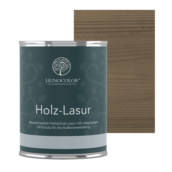 Lignocolor Holzlasur für Außen Steingrau