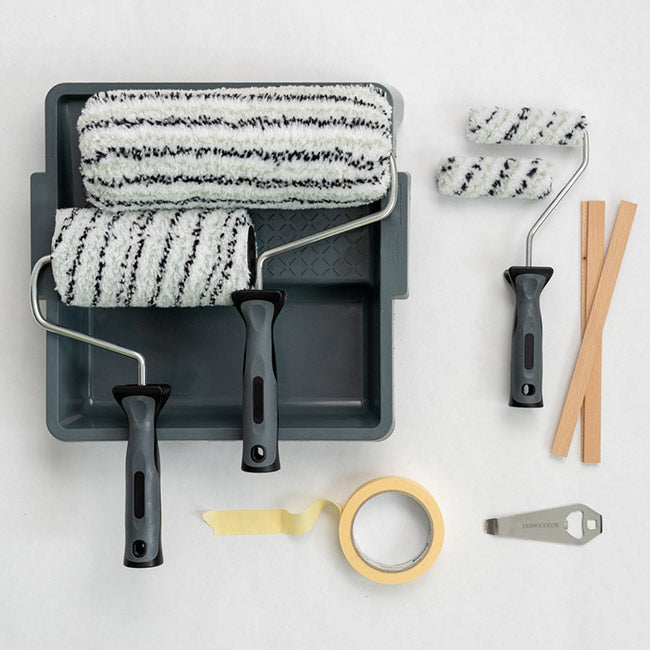 Zubehör-Set für strukturierte Wände