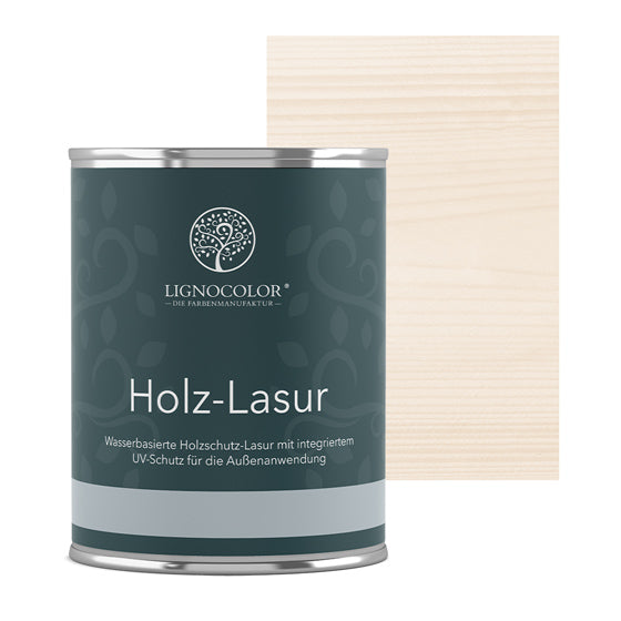 Lignocolor Holzlasur für Außen Weiss