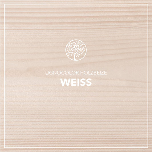 Lignocolor Holzbeize Weiss